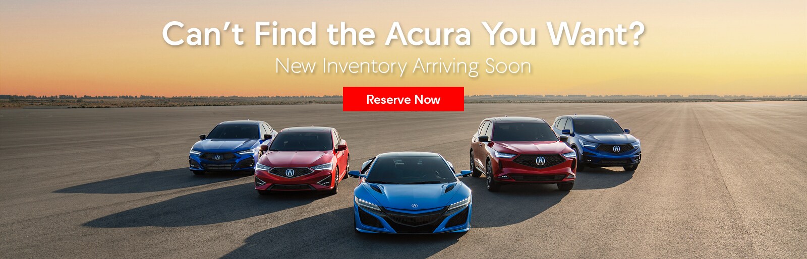 Order Your Acura