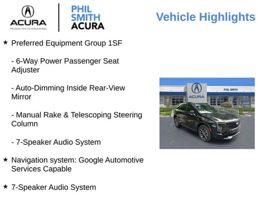 Used 2025 Cadillac XT4 Sport SUV