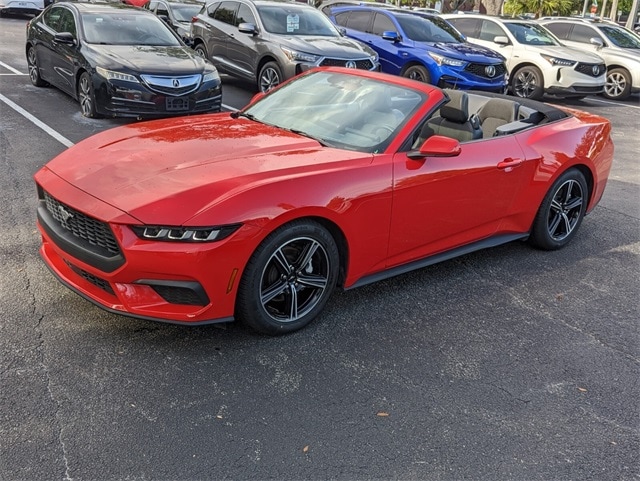 Used 2024 Ford Mustang EcoBoost Premium with VIN 1FAGP8UH0R5107242 for sale in Pompano Beach, FL