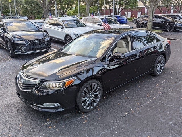 Used 2016 Acura RLX Technology Package with VIN JH4KC1F56GC000147 for sale in Pompano Beach, FL