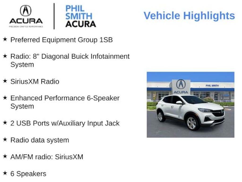 Used 2023 Buick Encore GX Preferred SUV