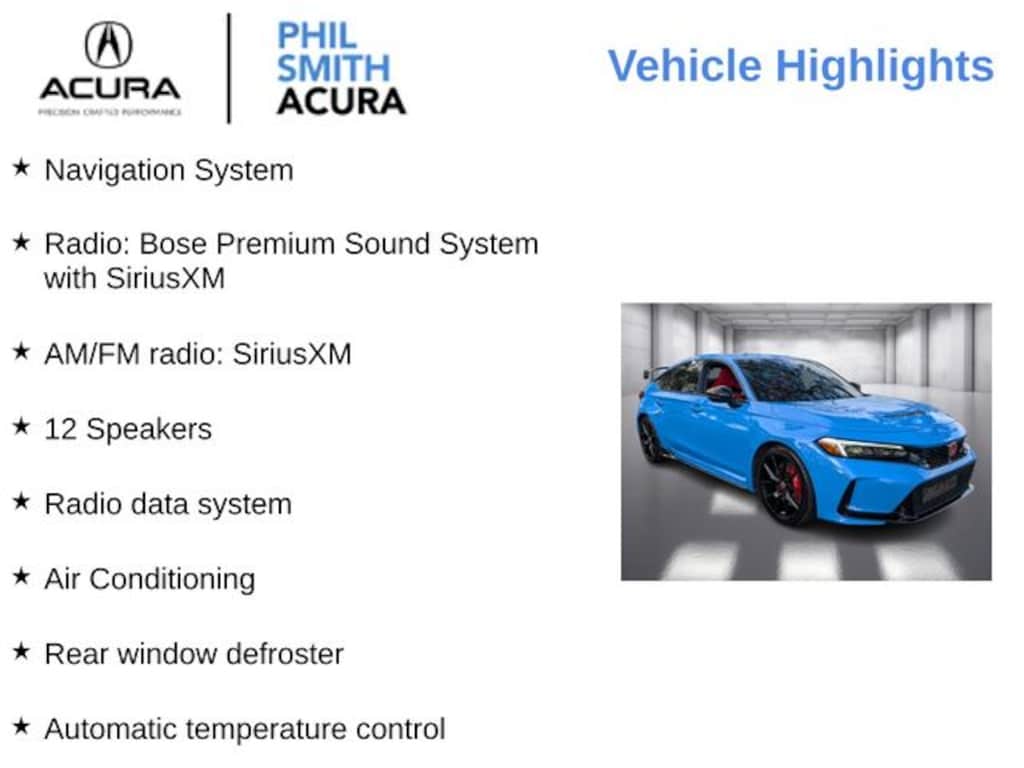 Used 2025 Honda Civic Type R Base Hatchback