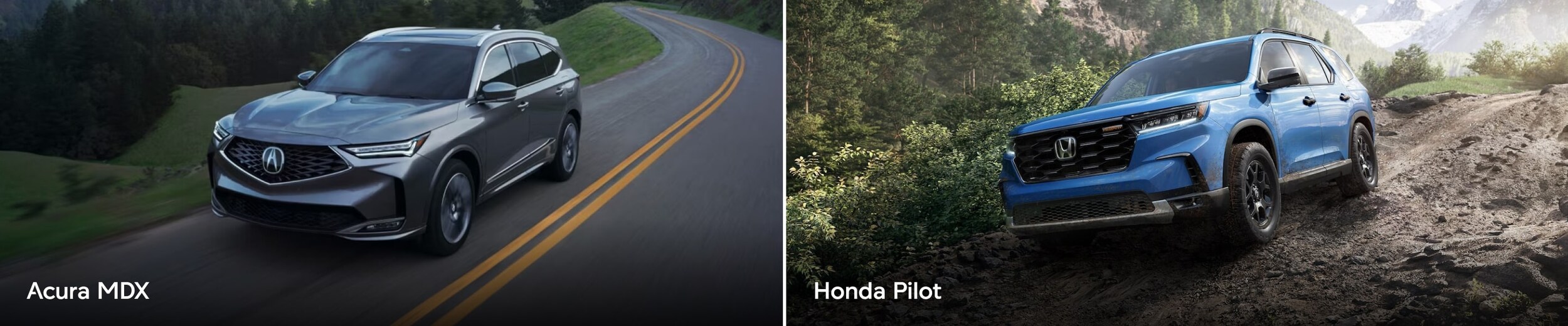 2025 Honda Pilot Vs. Acura MDX Features & Specs Compared