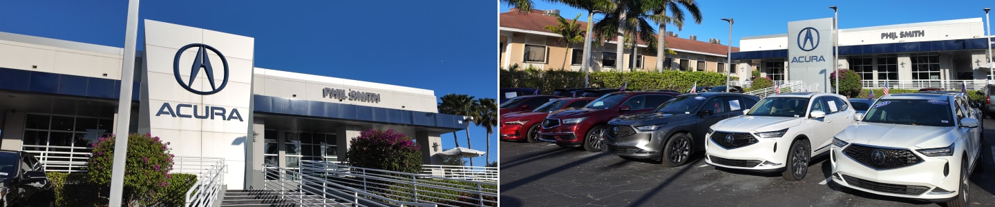 Phil Smith Acura dealership.