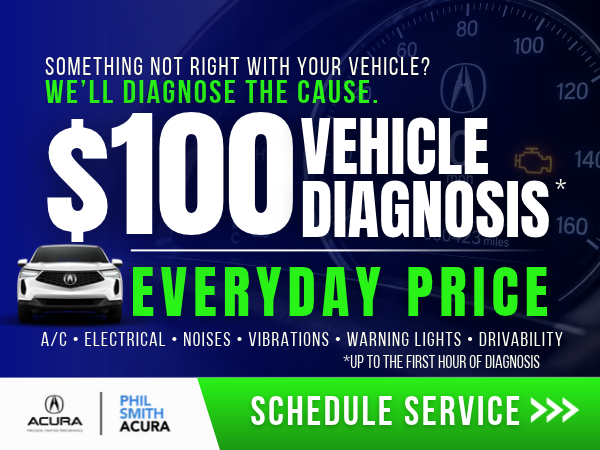Vehicle diagnostics at Phil Smith Acura