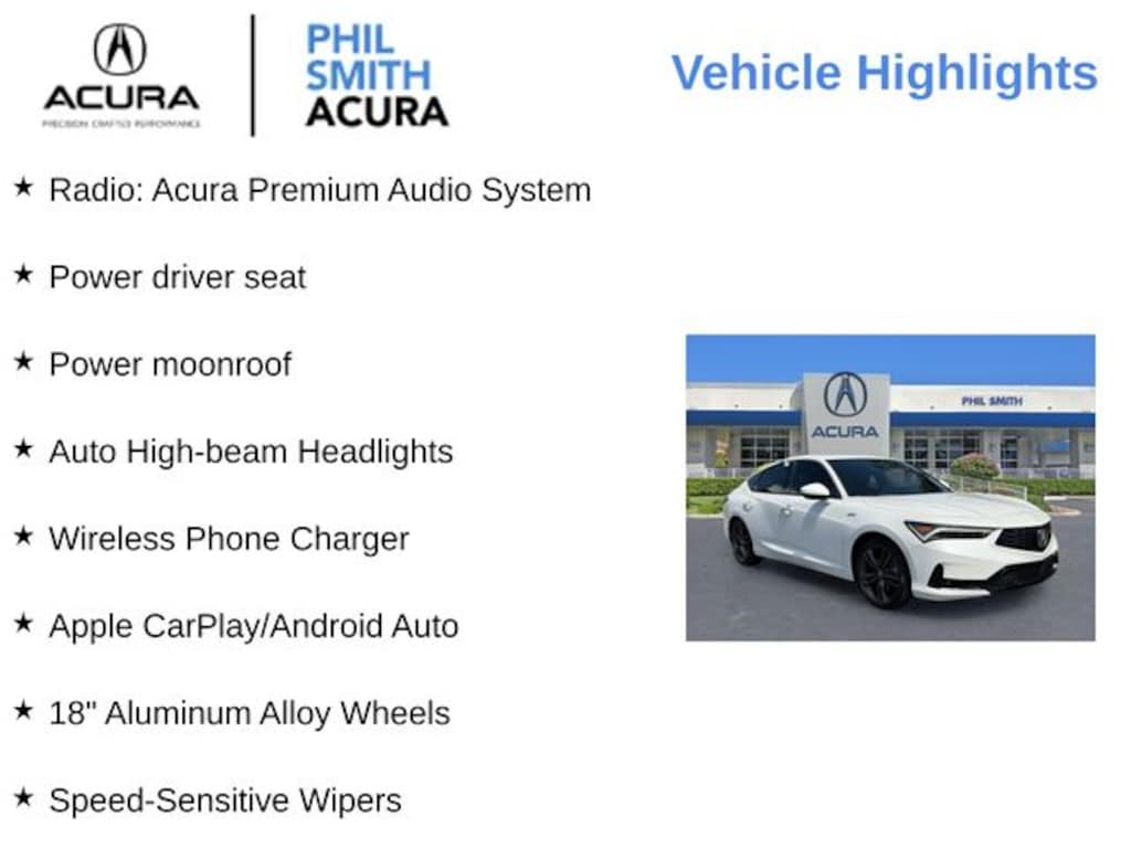 Certified 2024 Acura Integra A-Spec Package Hatchback