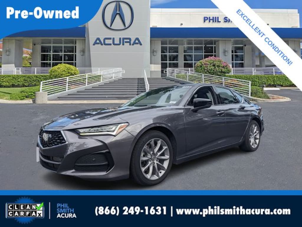 Certified 2023 Acura TLX Base Sedan