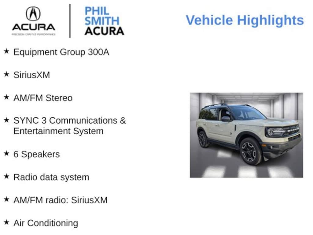 Used 2024 Ford Bronco Sport Outer Banks SUV