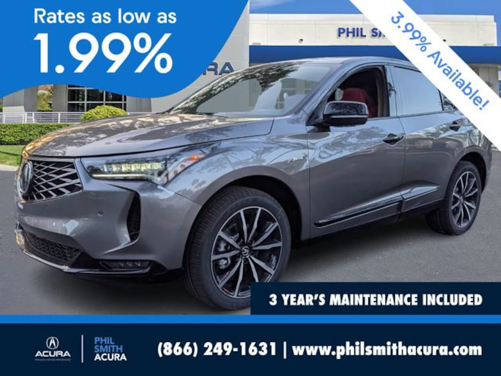 New 2026 Acura RDX A-Spec Advance Package SUV