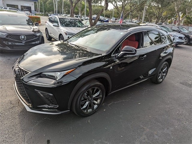 Used 2021 Lexus NX 300 F SPORT with VIN JTJSARBZ4M2200246 for sale in Pompano Beach, FL