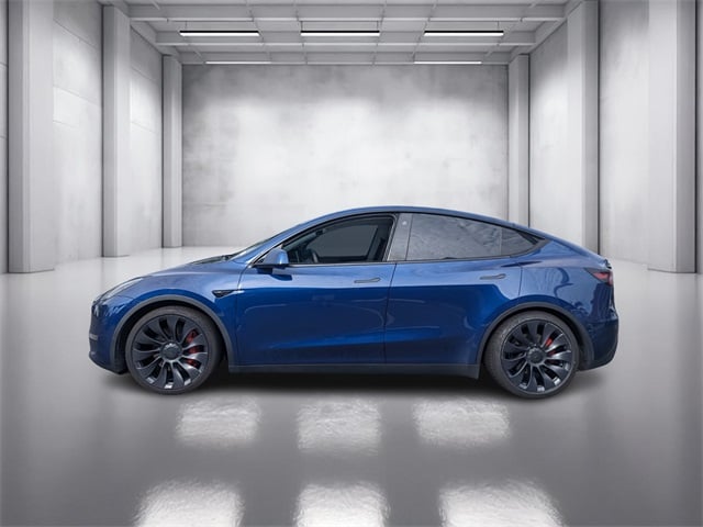 Used 2021 Tesla Model Y Performance with VIN 5YJYGDEF9MF230274 for sale in Pompano Beach, FL