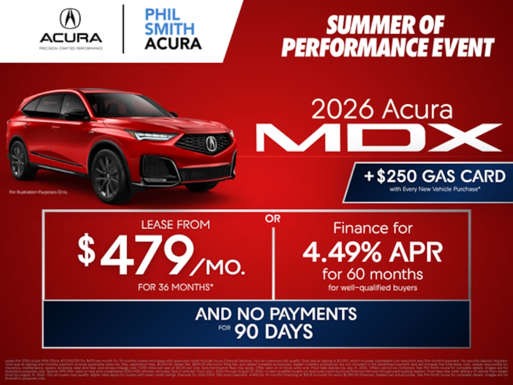 New 2026 Acura MDX SH-AWD Advance Package SUV