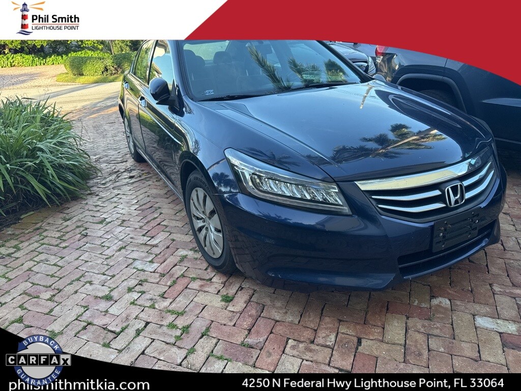 Used 2012 Honda Accord 2.4 LX Sedan