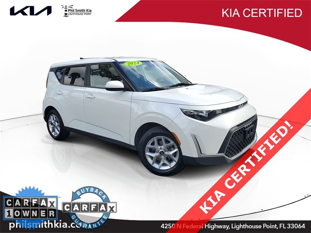 Certified 2024 Kia Soul LX Hatchback