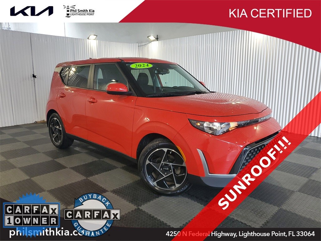 Certified 2024 Kia Soul EX Hatchback
