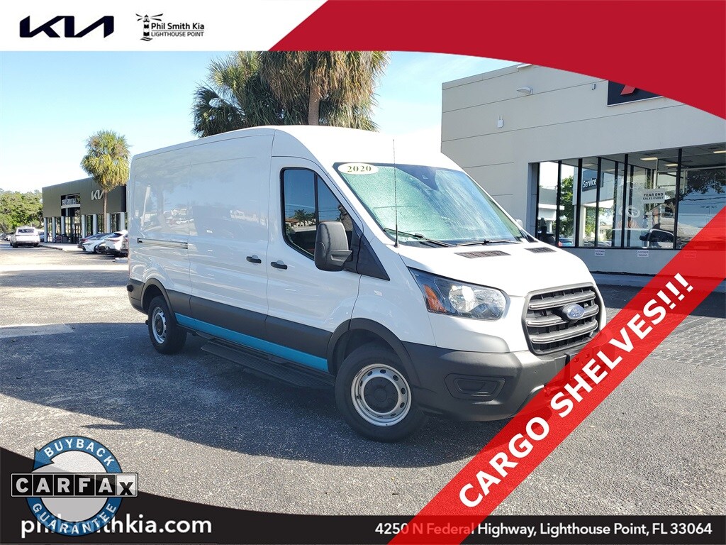 Used 2020 Ford Transit-250 Cargo Base Van Medium Roof Van