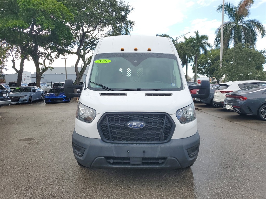 Used 2021 Ford Transit-350 Cargo Base w/10,360 lb. GVWR Van High Roof HD Ext. Van
