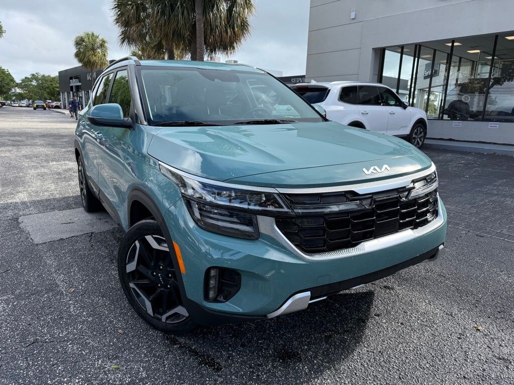 Certified 2024 Kia Seltos SX SUV