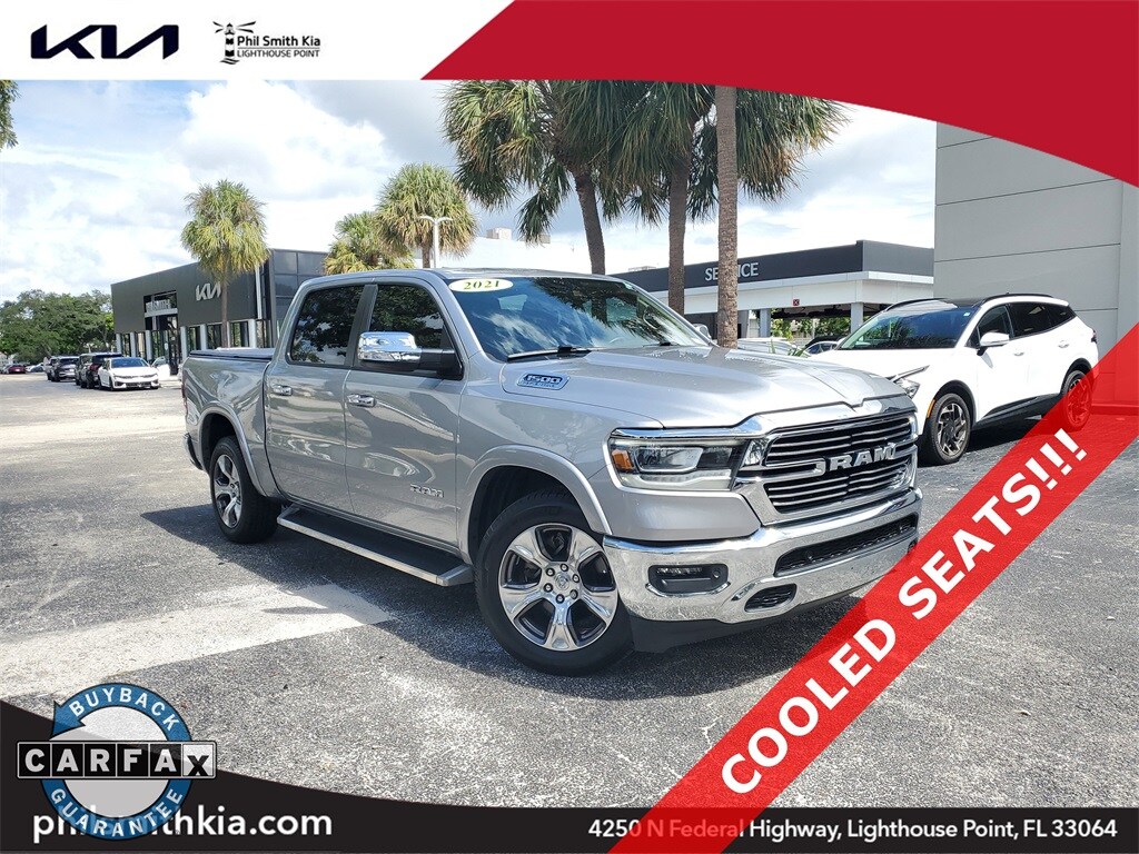 Used 2021 Ram 1500 Laramie Truck Crew Cab