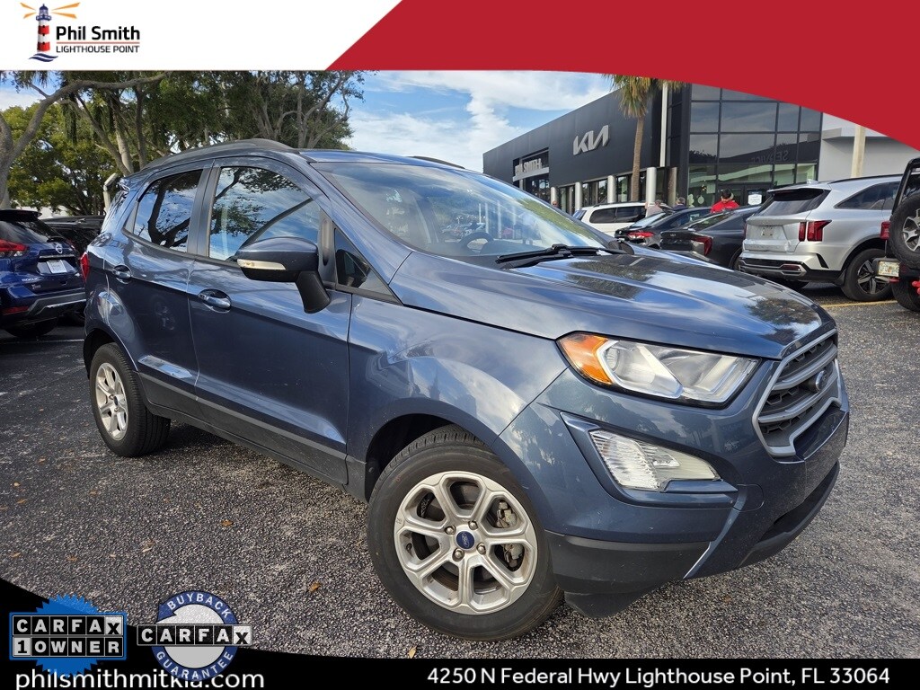 Used 2021 Ford EcoSport SE SUV