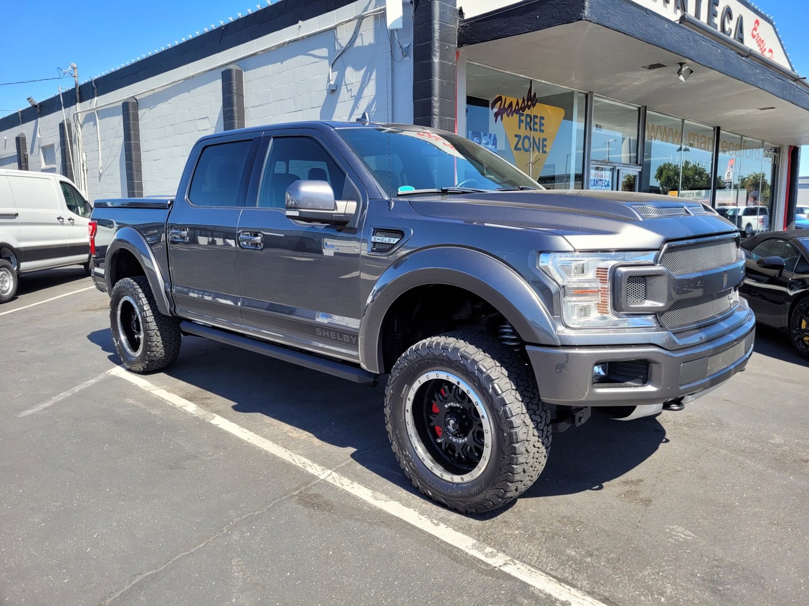 Used 2018 Ford F-150 Lariat with VIN 1FTEW1E57JFE17001 for sale in Manteca, CA