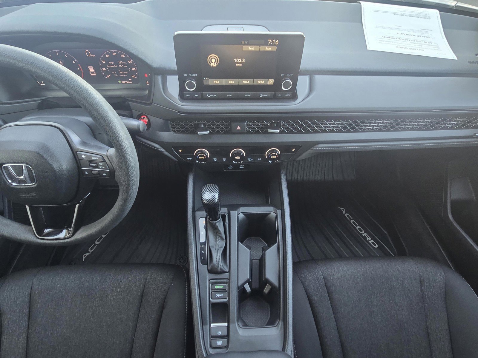 2024 Honda Accord EX - Photo 8