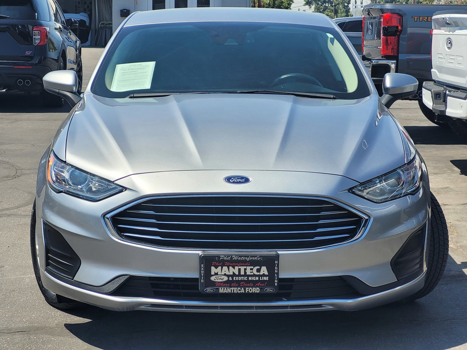 Used 2020 Ford Fusion Hybrid SE with VIN 3FA6P0LU9LR221255 for sale in Manteca, CA