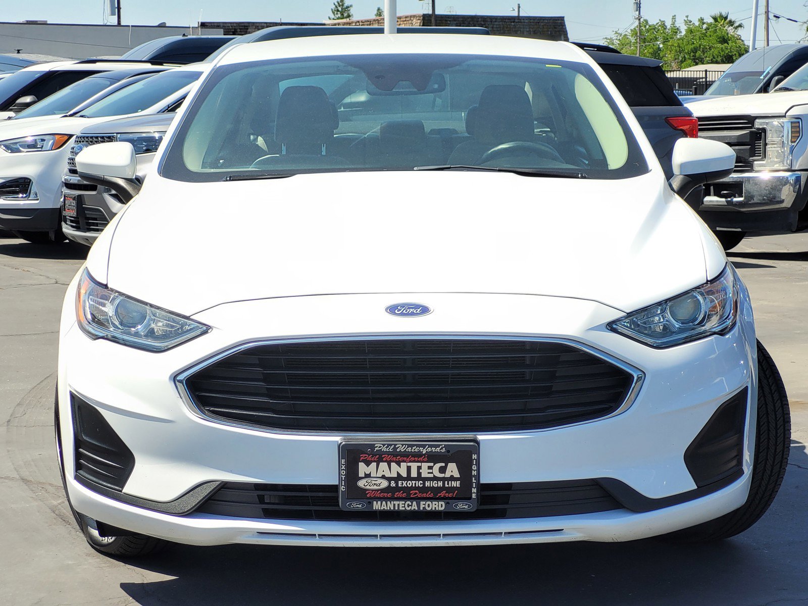 Used 2020 Ford Fusion S with VIN 3FA6P0G70LR138950 for sale in Manteca, CA