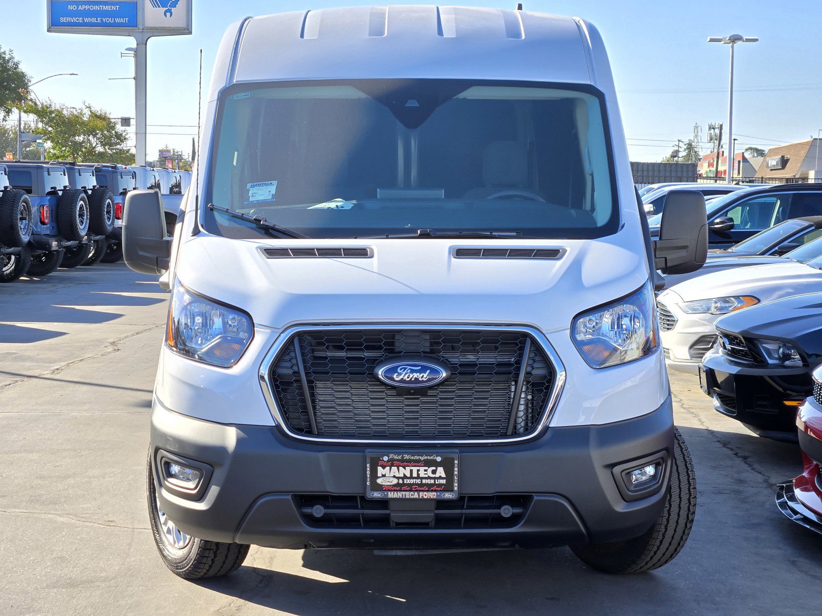 Used 2024 Ford Transit Van Base with VIN 1FTYE1C84RKA73546 for sale in Manteca, CA