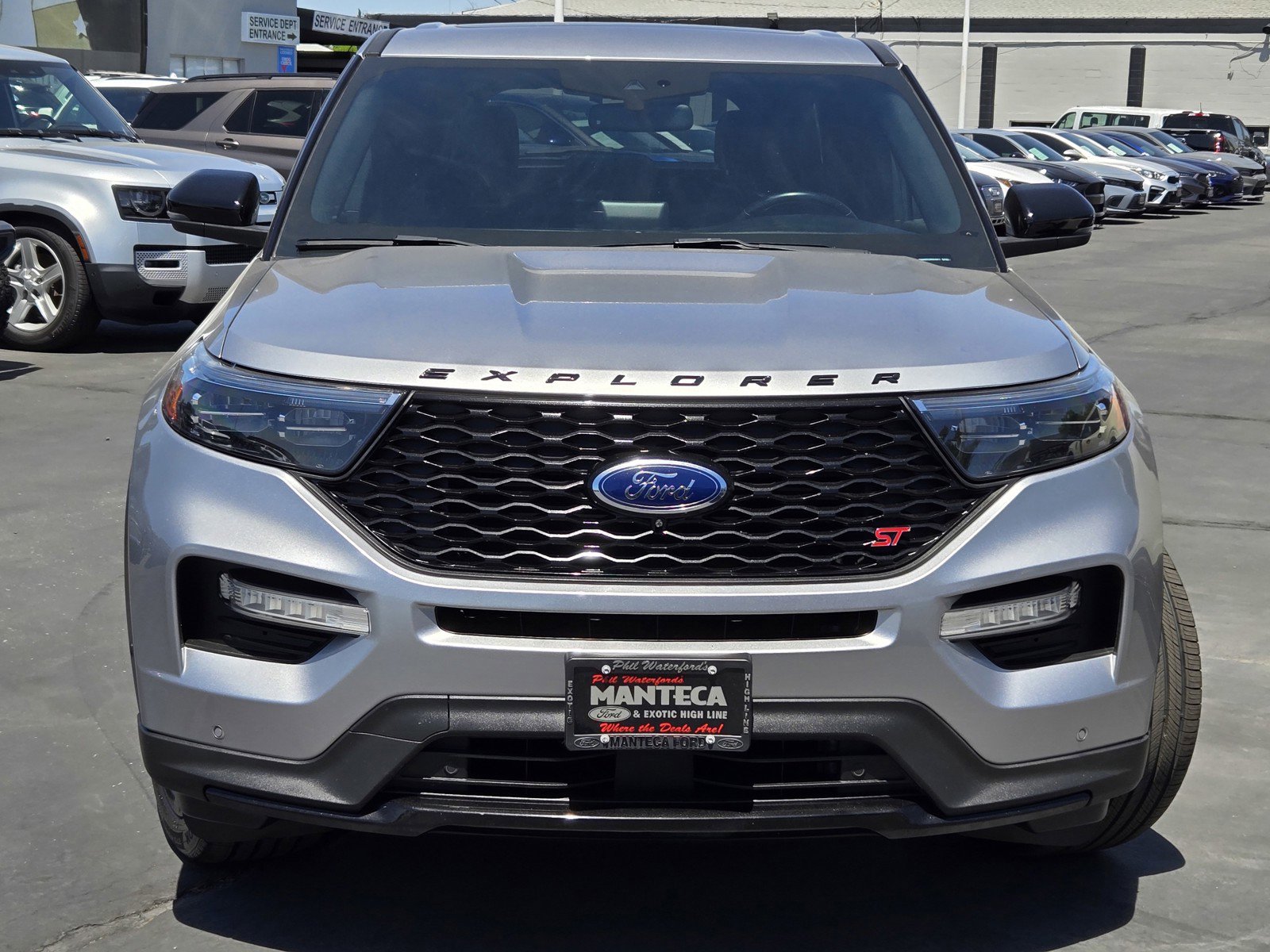 Used 2021 Ford Explorer ST with VIN 1FM5K8GC2MGB18011 for sale in Manteca, CA