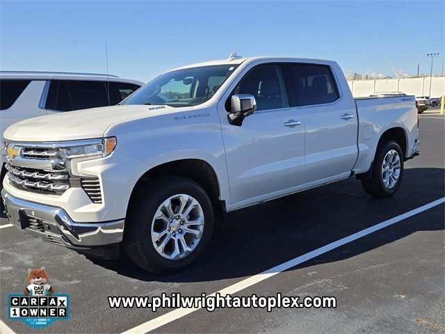 Used 2023 Chevrolet Silverado 1500 LTZ with VIN 1GCUDGE81PZ247935 for sale in Little Rock