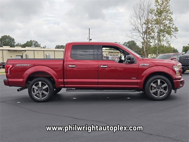 Used 2016 Ford F-150 Lariat with VIN 1FTEW1CG6GKD85338 for sale in Little Rock