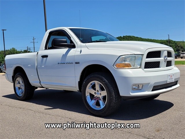 Used 2012 RAM Ram 1500 Pickup Express with VIN 3C6JD7AT1CG183474 for sale in Little Rock