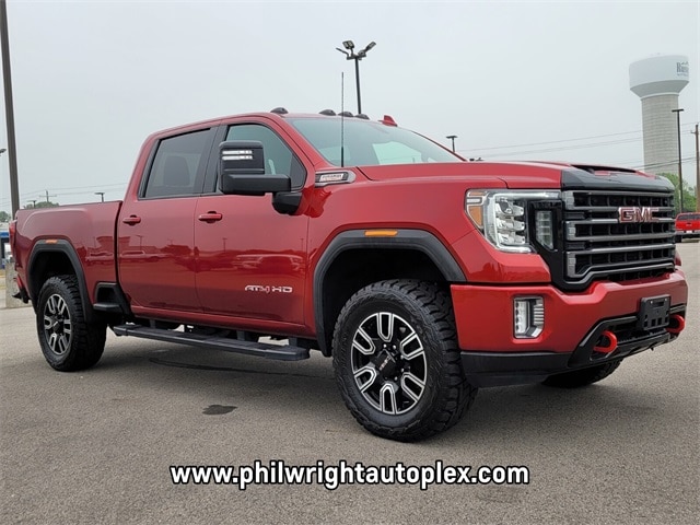 Used 2023 GMC Sierra 2500HD AT4 with VIN 1GT49PEY6PF190120 for sale in Little Rock
