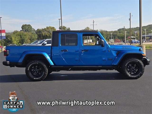 Used 2024 Jeep Gladiator Willys with VIN 1C6HJTAG0RL125225 for sale in Little Rock