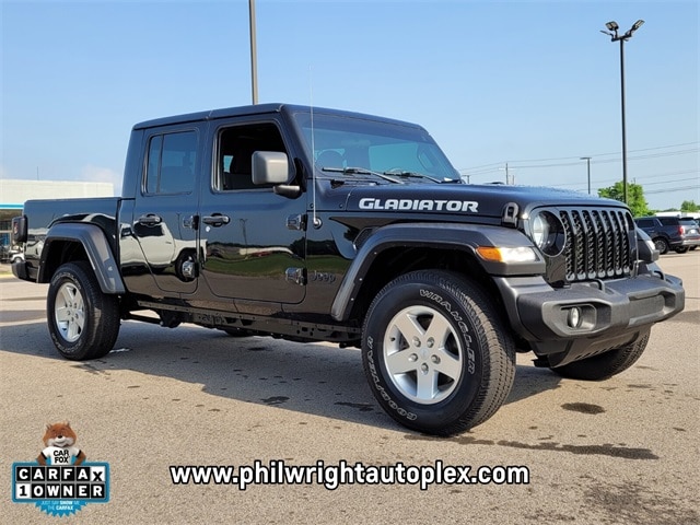 Used 2021 Jeep Gladiator Sport with VIN 1C6JJTAG5ML572532 for sale in Little Rock