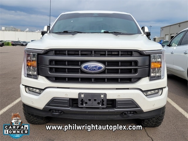 Used 2022 Ford F-150 Lariat with VIN 1FTFW1E88NFB28004 for sale in Little Rock