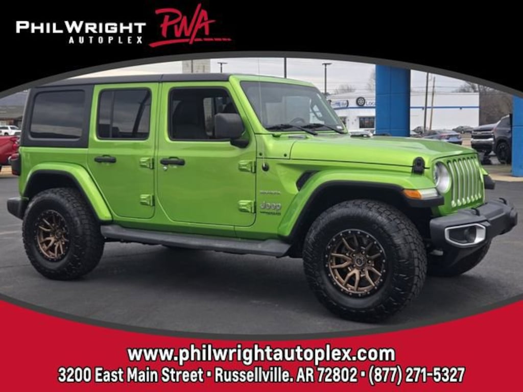 Used 2018 Jeep Wrangler Unlimited Sahara SUV