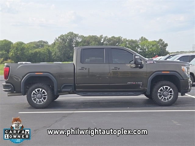 Used 2023 GMC Sierra 2500HD AT4 with VIN 1GT49PEY4PF195851 for sale in Little Rock