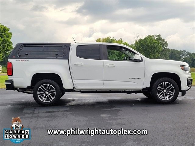 Used 2021 Chevrolet Colorado Work Truck with VIN 1GCGTBEN7M1119282 for sale in Little Rock