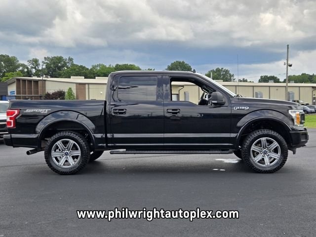 Used 2019 Ford F-150 XLT with VIN 1FTEW1EP6KFC55347 for sale in Little Rock