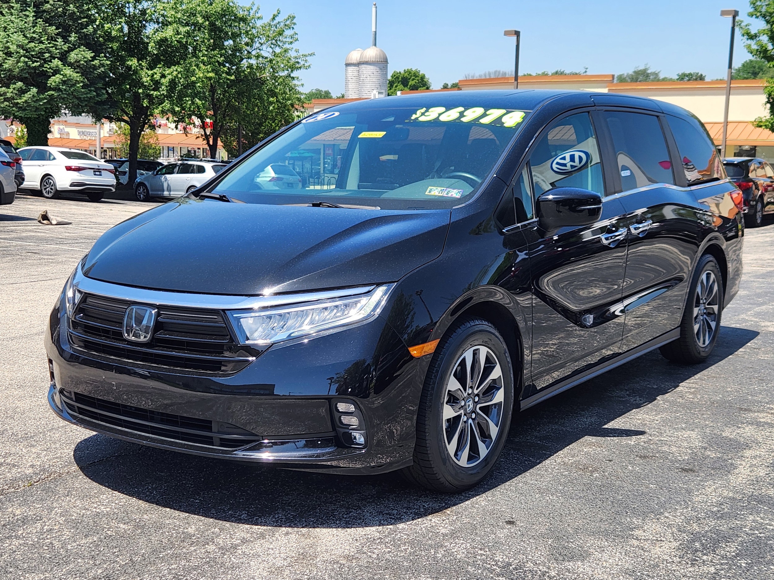 Used 2024 Honda Odyssey EX-L with VIN 5FNRL6H6XRB015789 for sale in Ardmore, PA