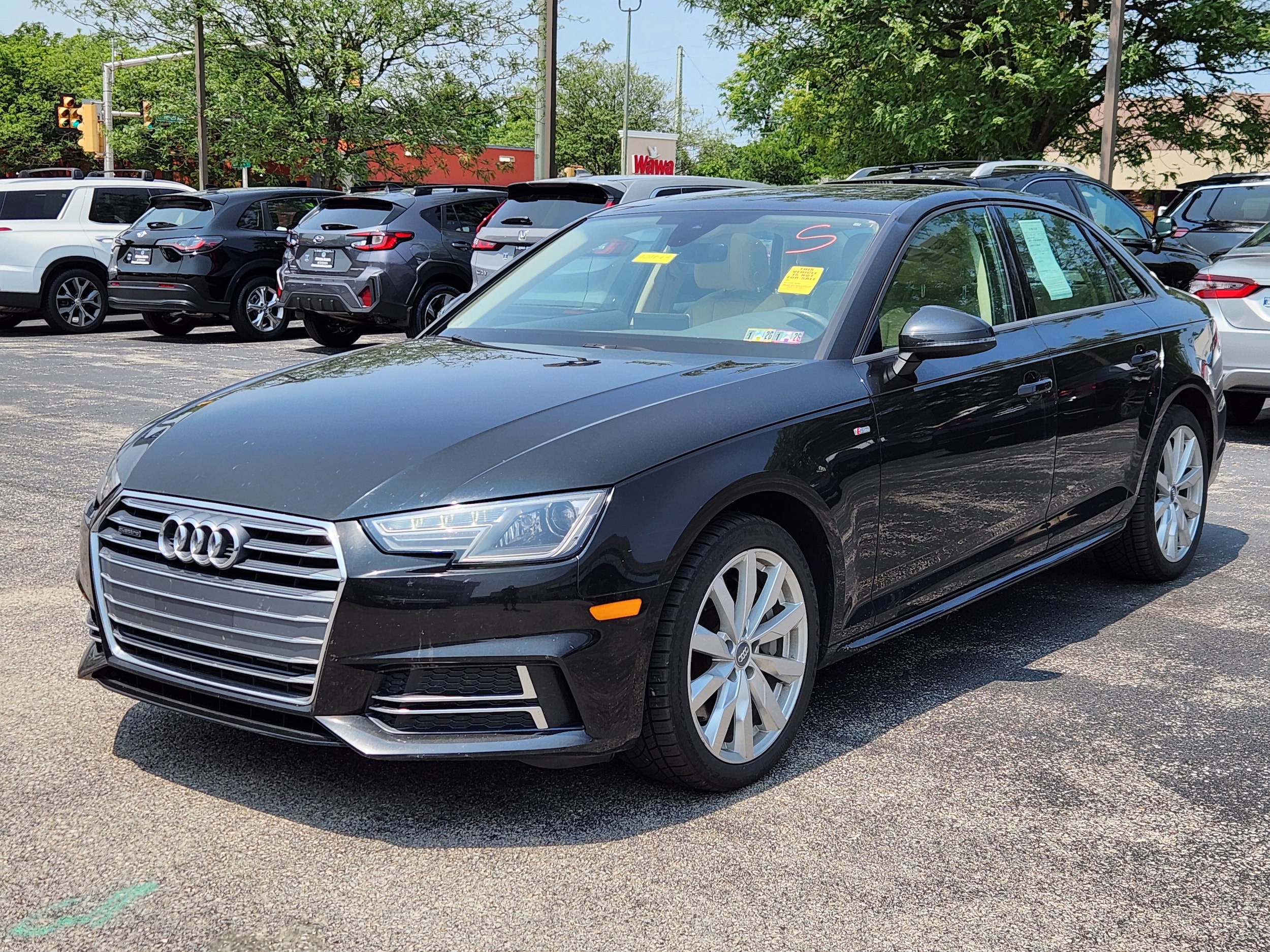 Used 2018 Audi A4 Premium with VIN WAUDNAF45JN016876 for sale in Ardmore, PA