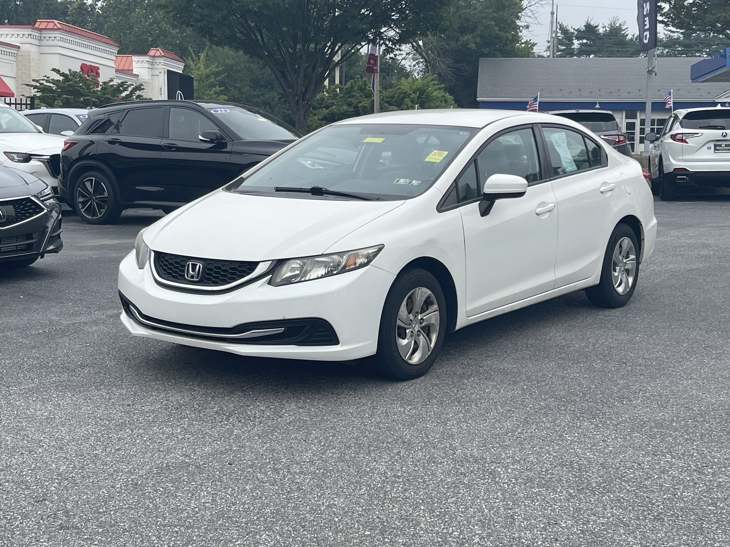 Used 2014 Honda Civic LX with VIN 2HGFB2F53EH548954 for sale in Newark, DE