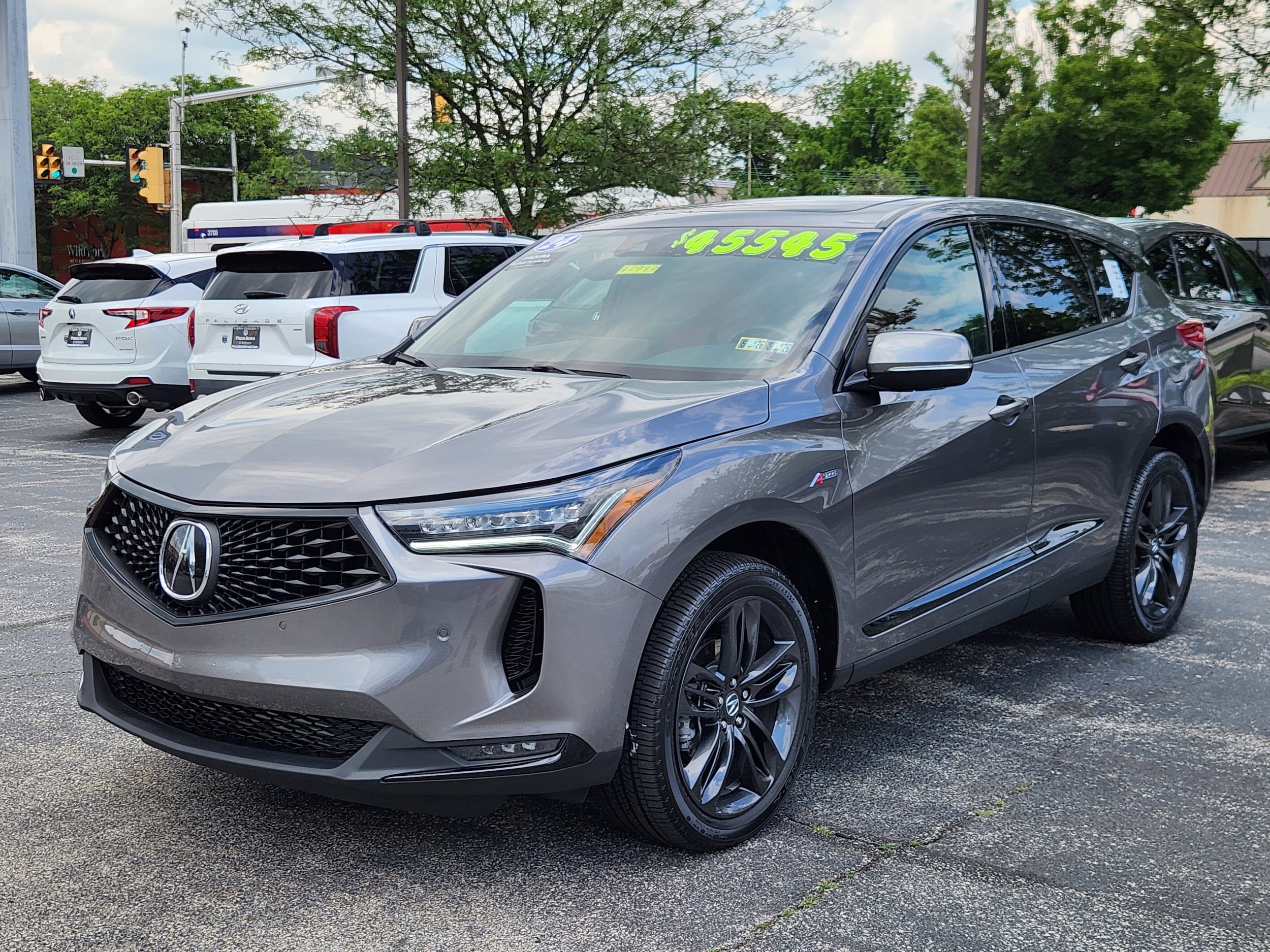 Certified 2024 Acura RDX A-Spec Package with VIN 5J8TC2H64RL029491 for sale in Ardmore, PA