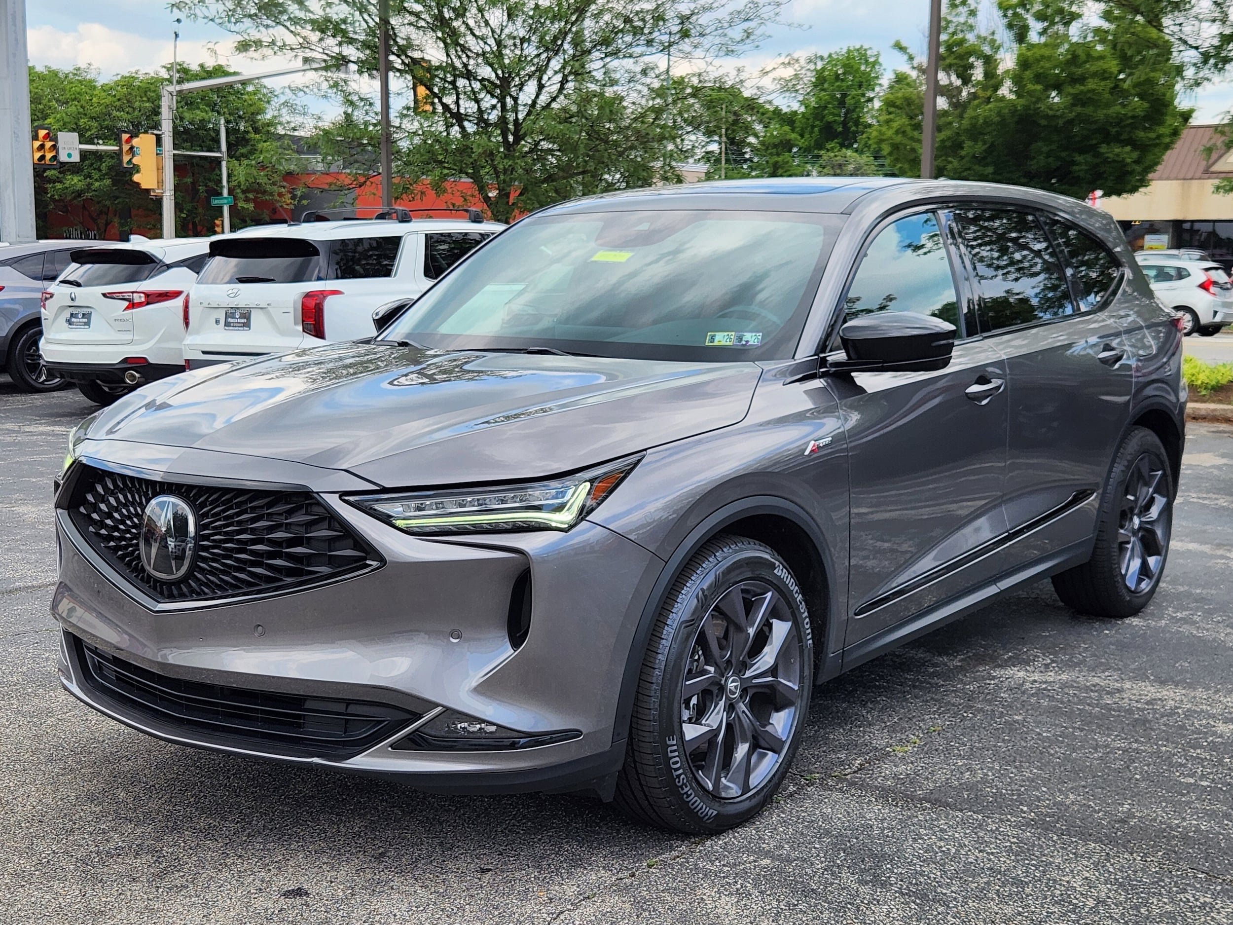 Certified 2022 Acura MDX A-Spec Package with VIN 5J8YE1H0XNL046179 for sale in Ardmore, PA