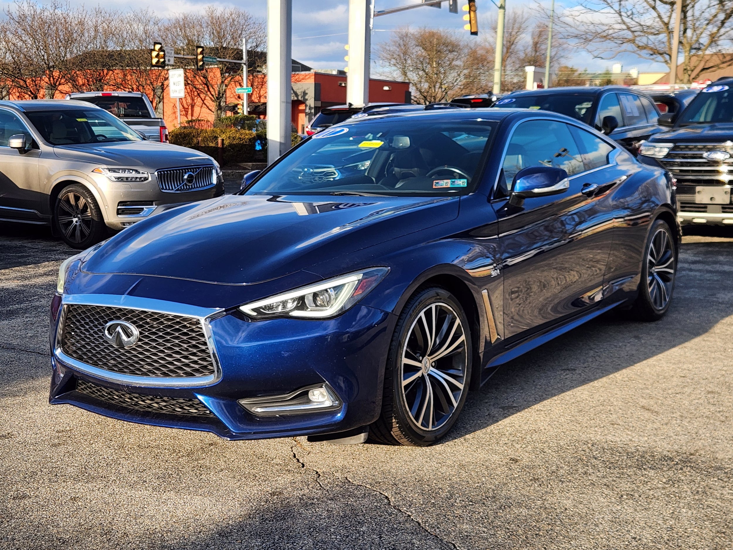 Used 2017 INFINITI Q60 Coupe Premium with VIN JN1EV7EL8HM552386 for sale in Ardmore, PA