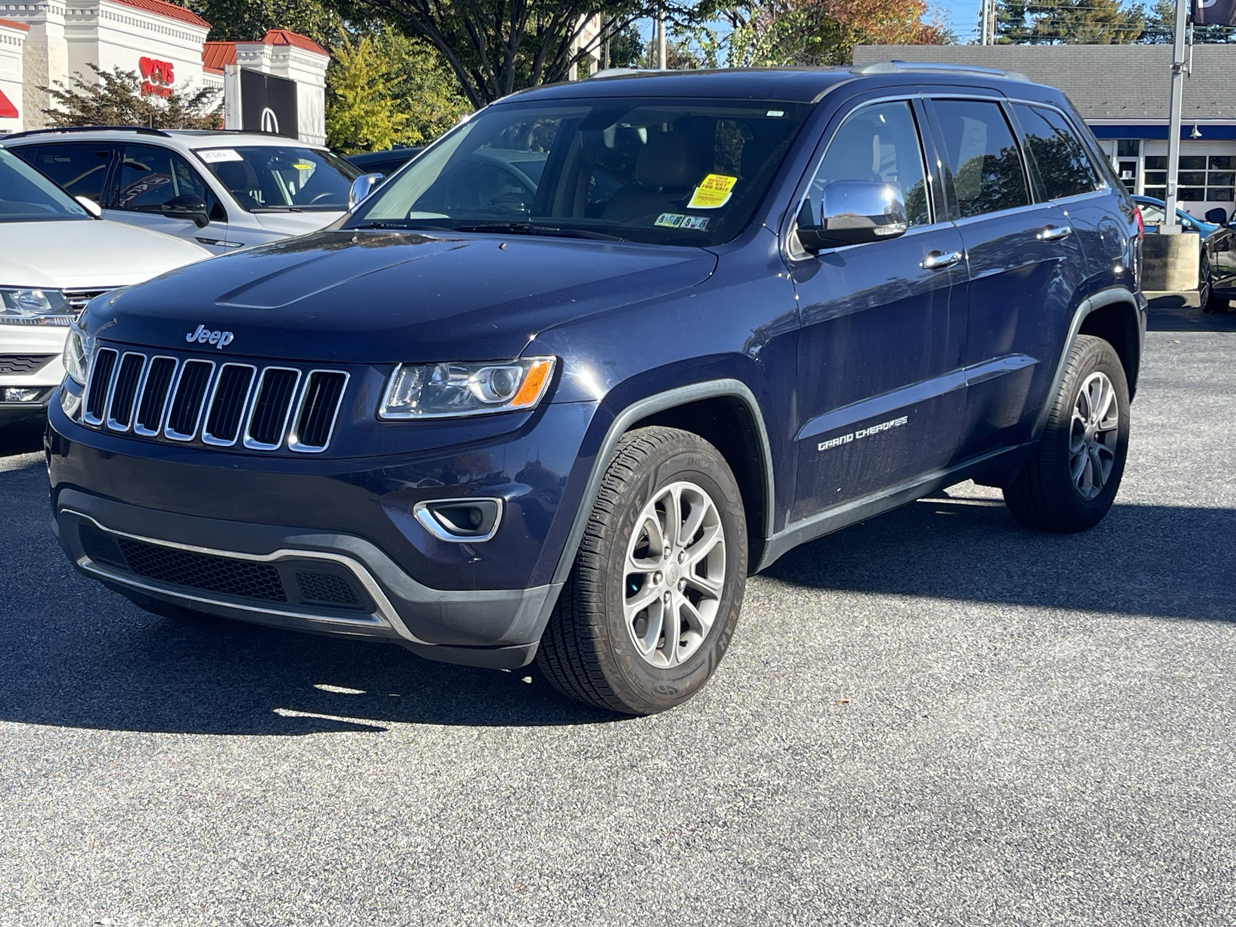 Used 2015 Jeep Grand Cherokee Limited with VIN 1C4RJFBG0FC632991 for sale in Ardmore, PA