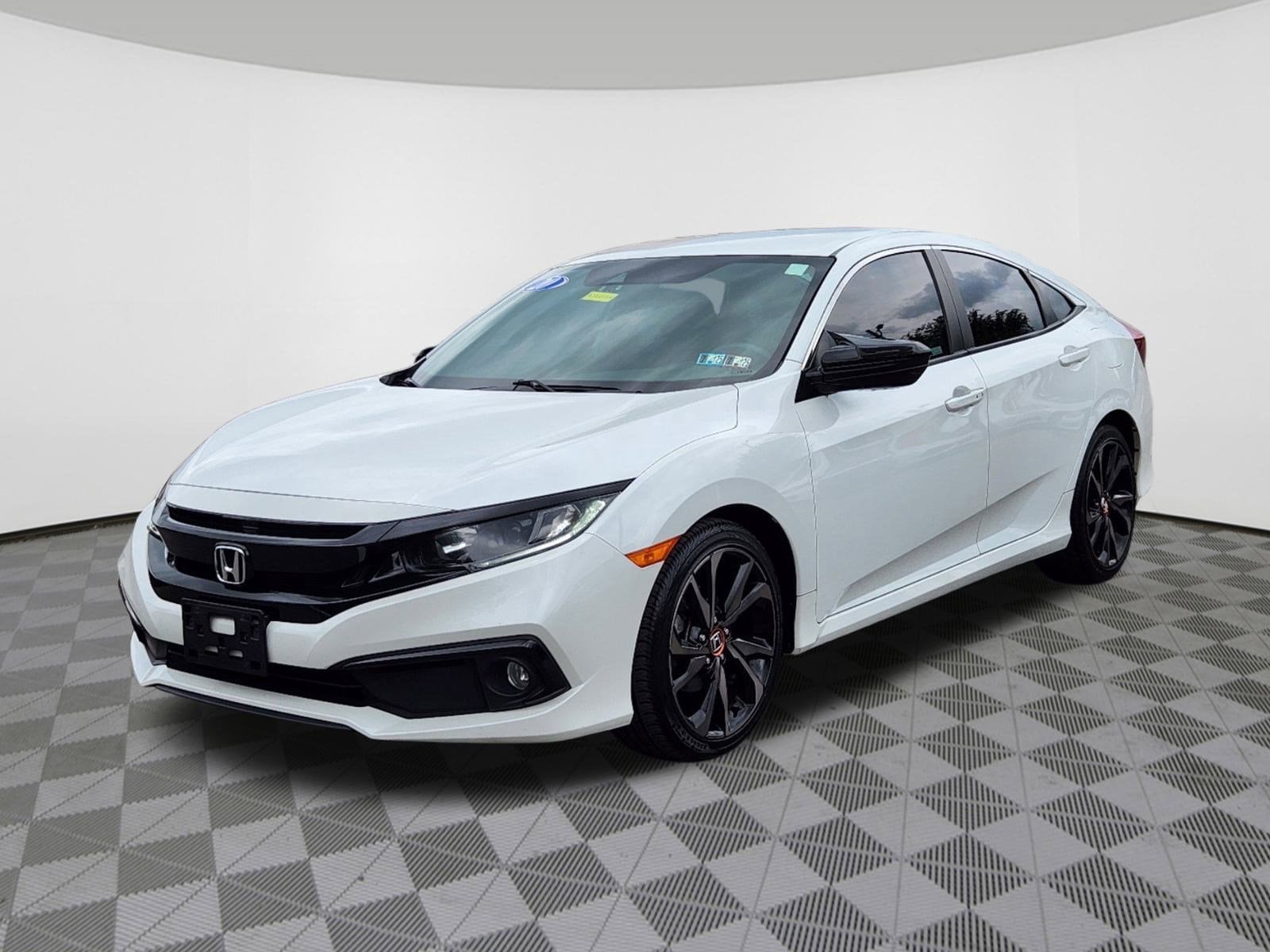 Used 2020 Honda Civic Sport with VIN 2HGFC2F83LH577214 for sale in Ardmore, PA