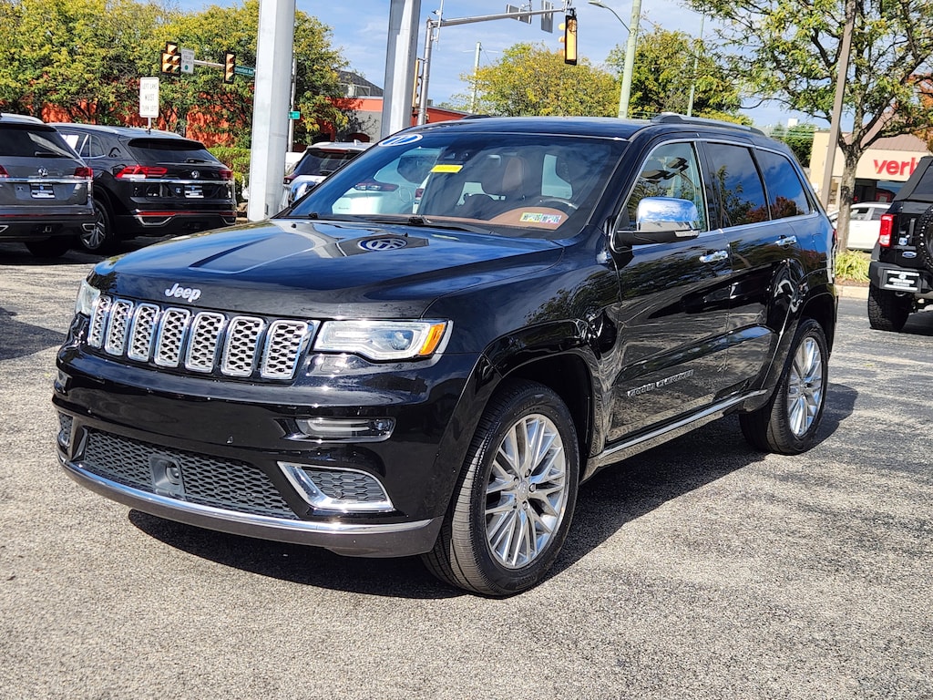 Used 2017 Jeep Grand Cherokee Summit SUV
